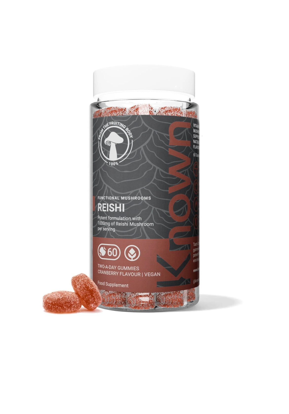 Reishi gummies - Saveur grenade