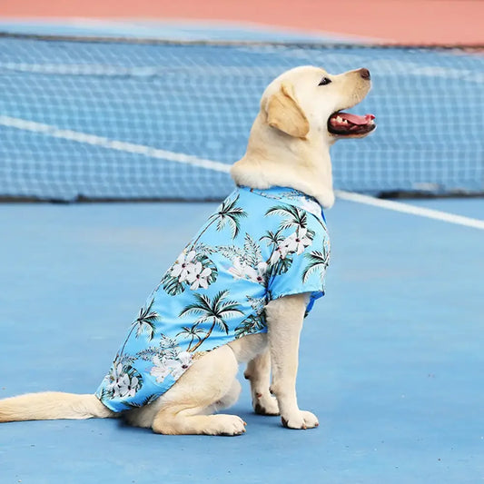 Chemise hawaïenne pour chien